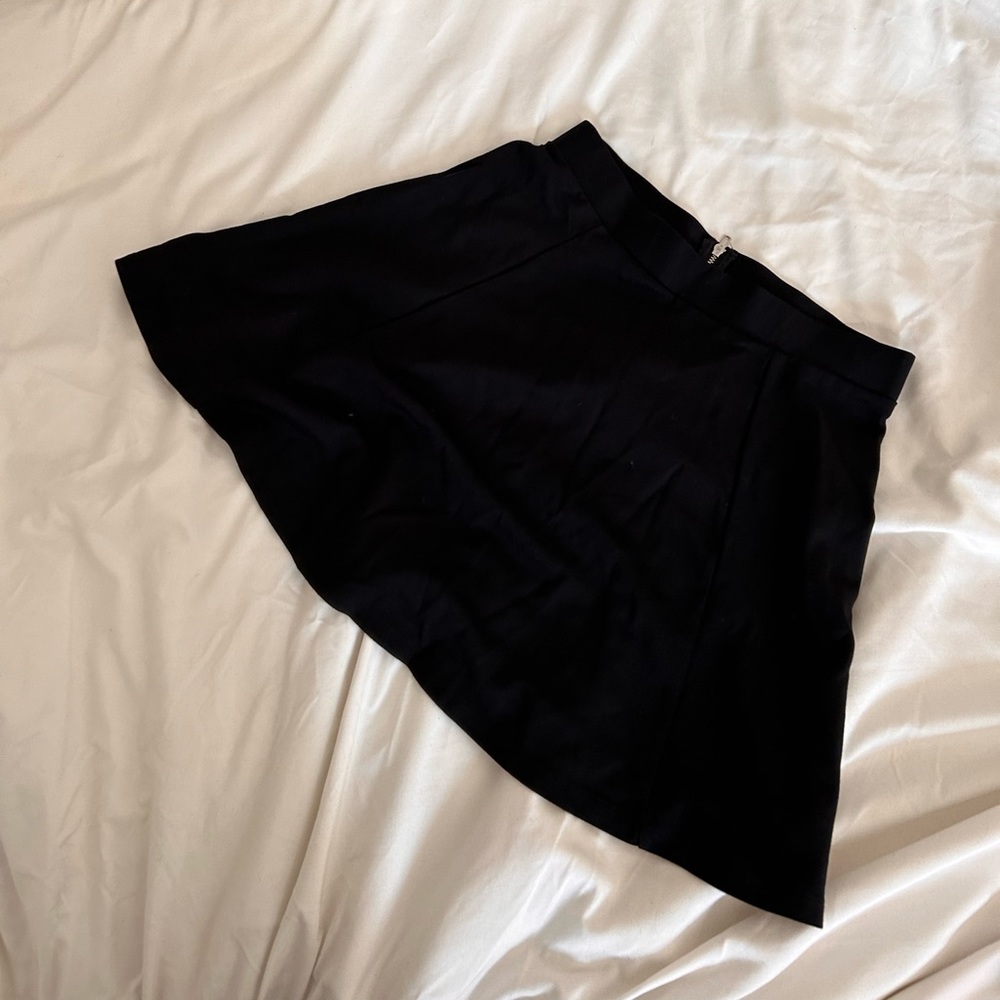 H&M Black Skater Skirt